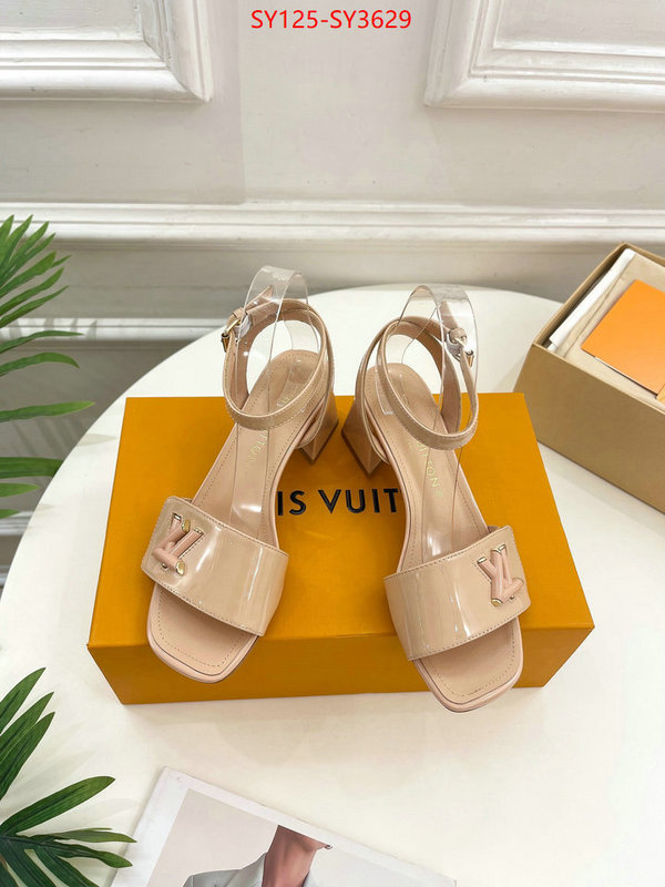 Women Shoes-LV replica sale online ID: SY3629 $: 125USD