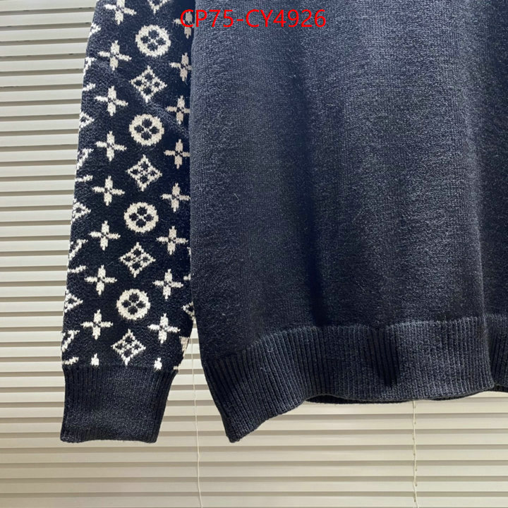 Clothing-LV top perfect fake ID: CY4926 $: 75USD