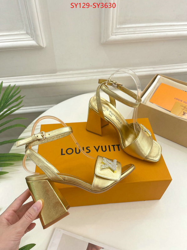 Women Shoes-LV buy replica ID: SY3630 $: 129USD