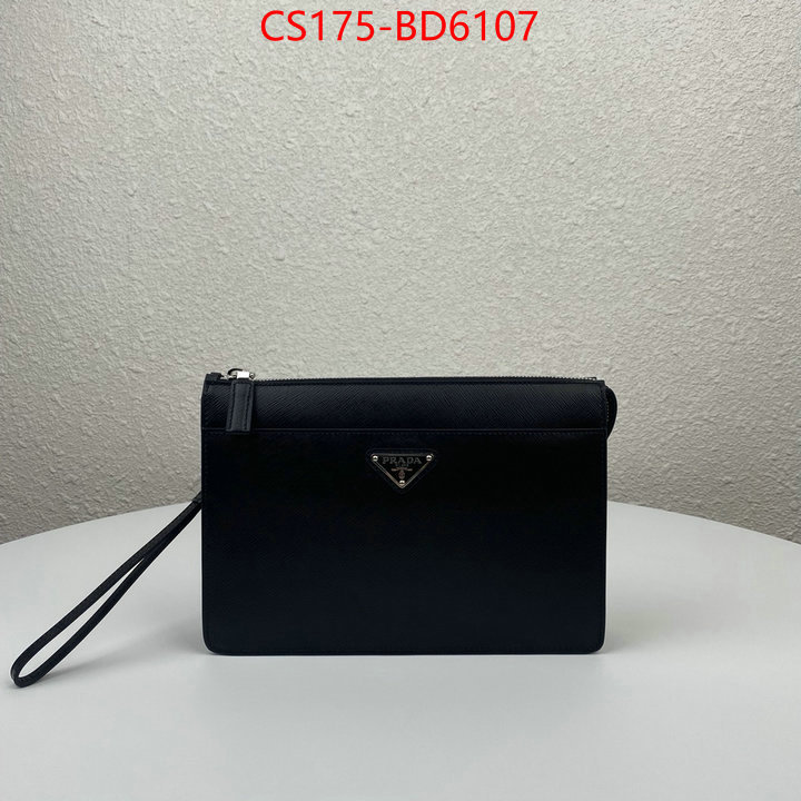 Prada Bags (TOP)-Clutch- aaaaa+ replica ID: BD6107 $: 175USD