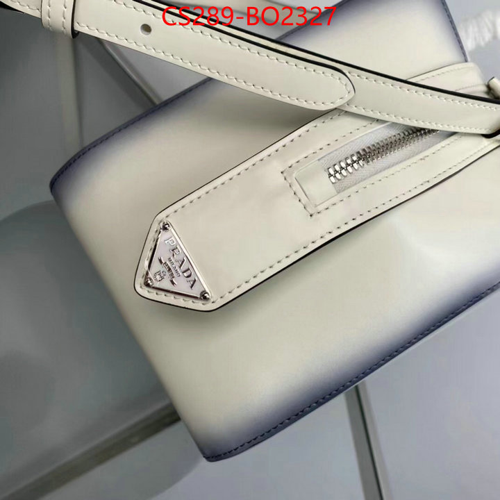 Prada Bags (TOP)-Handbag- mirror quality ID: BO2327 $: 289USD