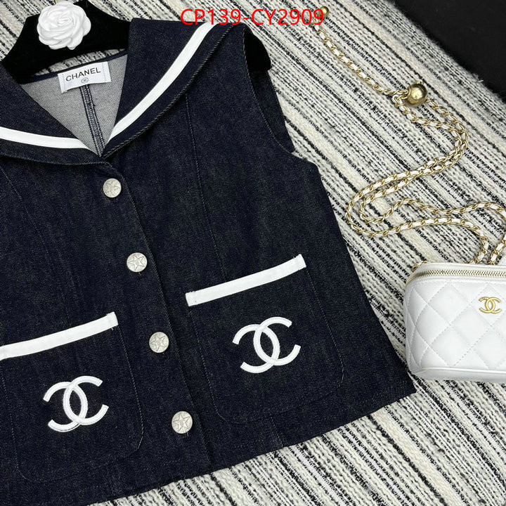 Clothing-Chanel shop cheap high quality 1:1 replica ID: CY2909 $: 139USD