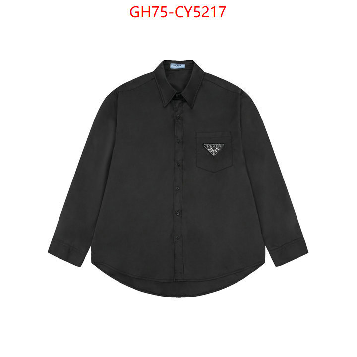 Clothing-Prada online ID: CY5217 $: 75USD