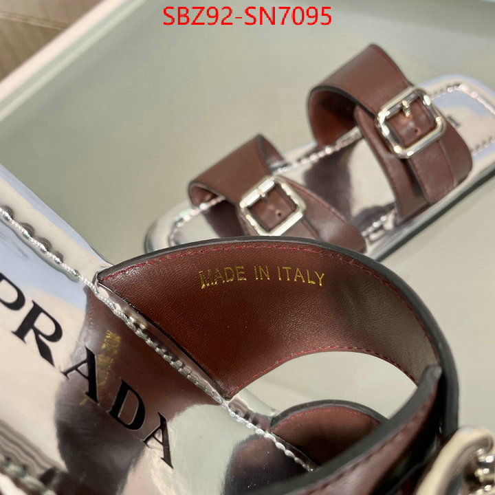 Women Shoes-Prada designer high replica ID: SN7095 $: 92USD