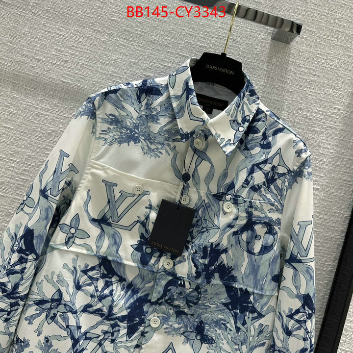 Clothing-LV top 1:1 replica ID: CY3343 $: 145USD