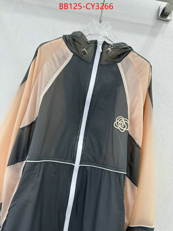 Clothing-Chanel we provide top cheap aaaaa ID: CY3266 $: 125USD