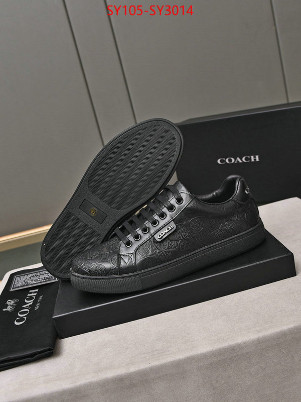 Men Shoes-Coach sellers online ID: SY3014 $: 105USD