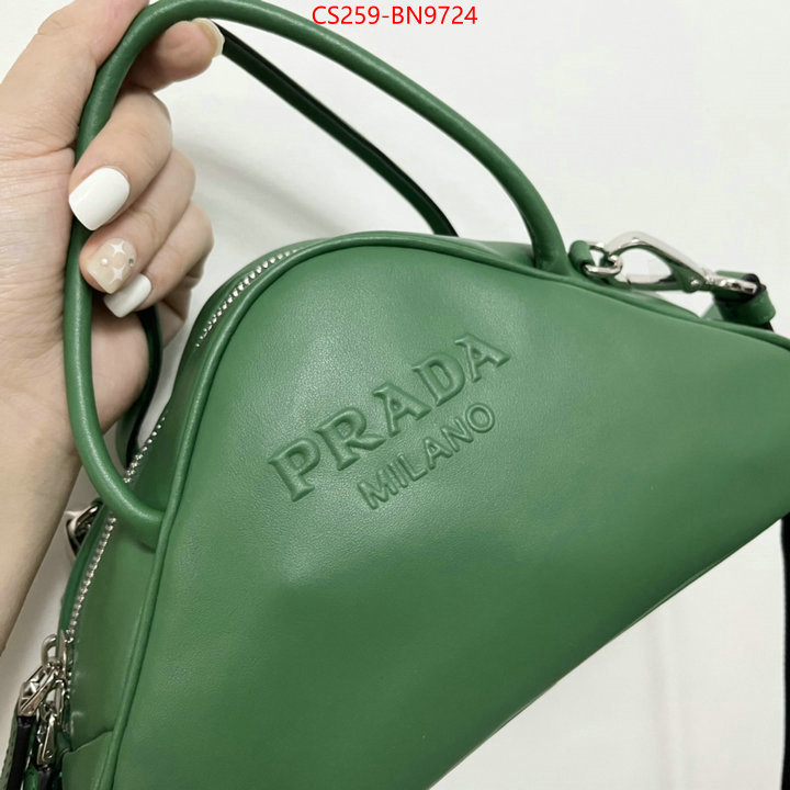 Prada Bags (TOP)-Diagonal- wholesale china ID: BN9724 $: 259USD
