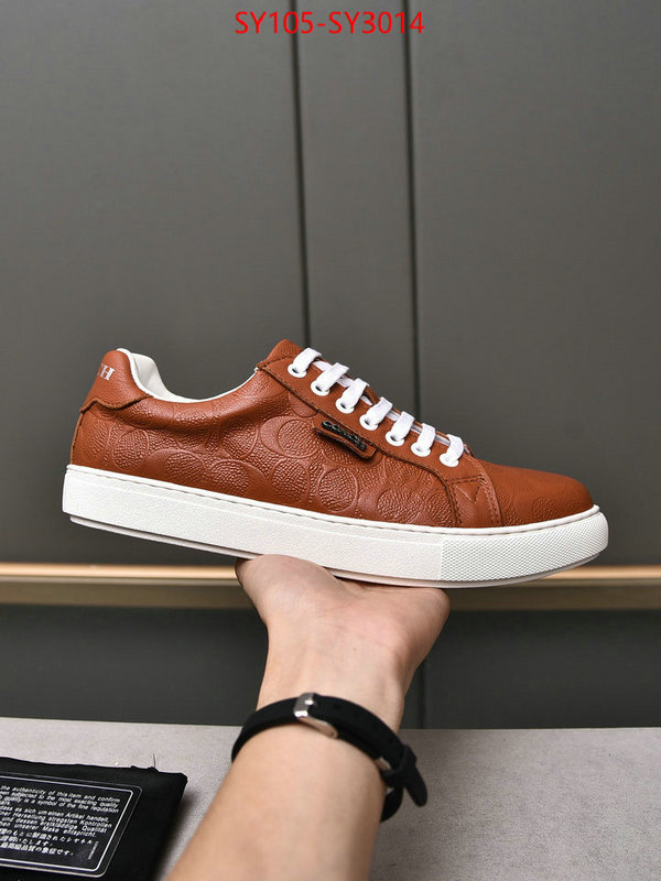 Men Shoes-Coach sellers online ID: SY3014 $: 105USD