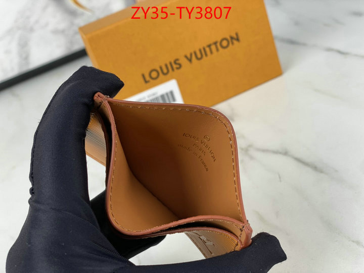 LV Bags(4A)-Wallet what is a counter quality ID: TY3807 $: 35USD