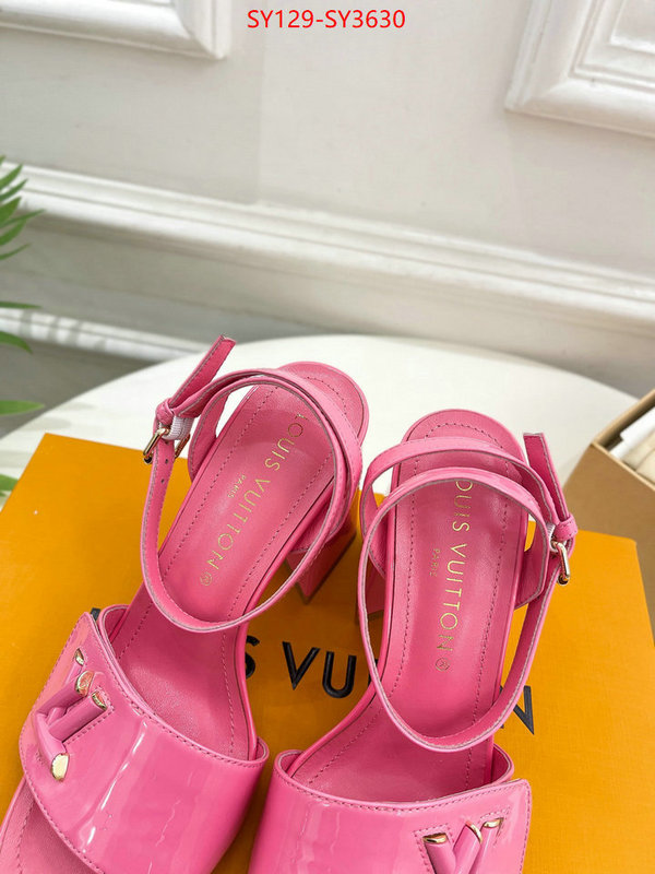 Women Shoes-LV buy replica ID: SY3630 $: 129USD