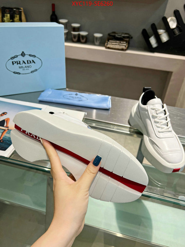 Men shoes-Prada replica 2023 perfect luxury ID: SE6260 $: 119USD