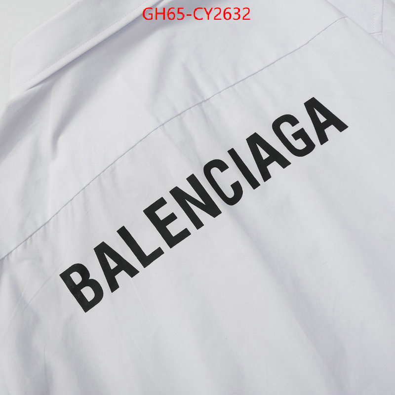 Clothing-Balenciaga buy cheap ID: CY2632 $: 65USD