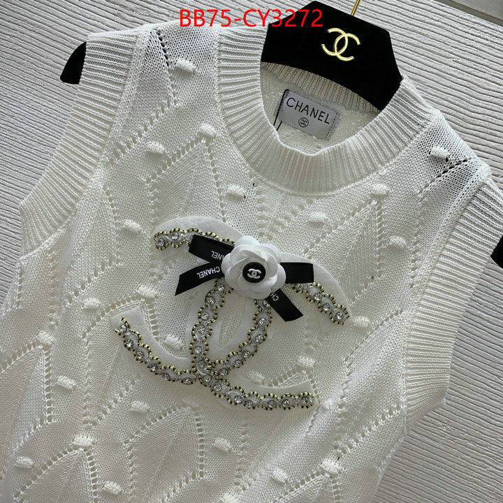 Clothing-Chanel designer replica ID: CY3272 $: 75USD