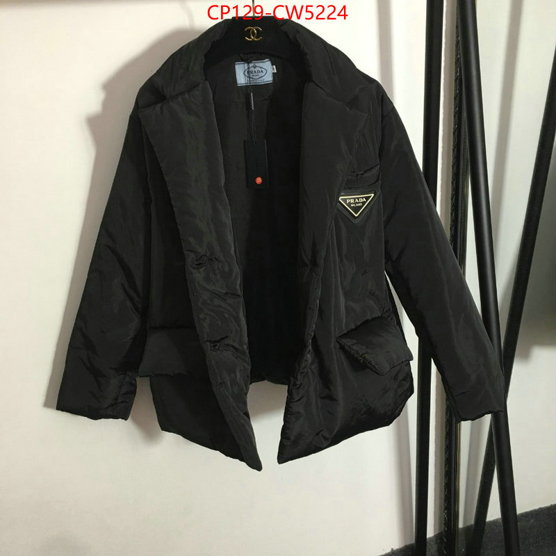 Clothing-Prada shop cheap high quality 1:1 replica ID: CW5224 $: 129USD