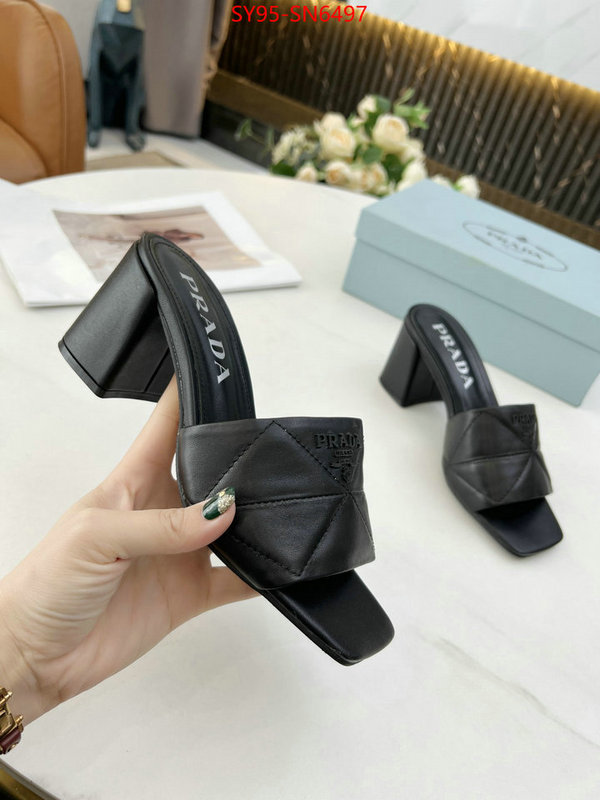 Women Shoes-Prada wholesale replica ID: SN6497 $: 95USD