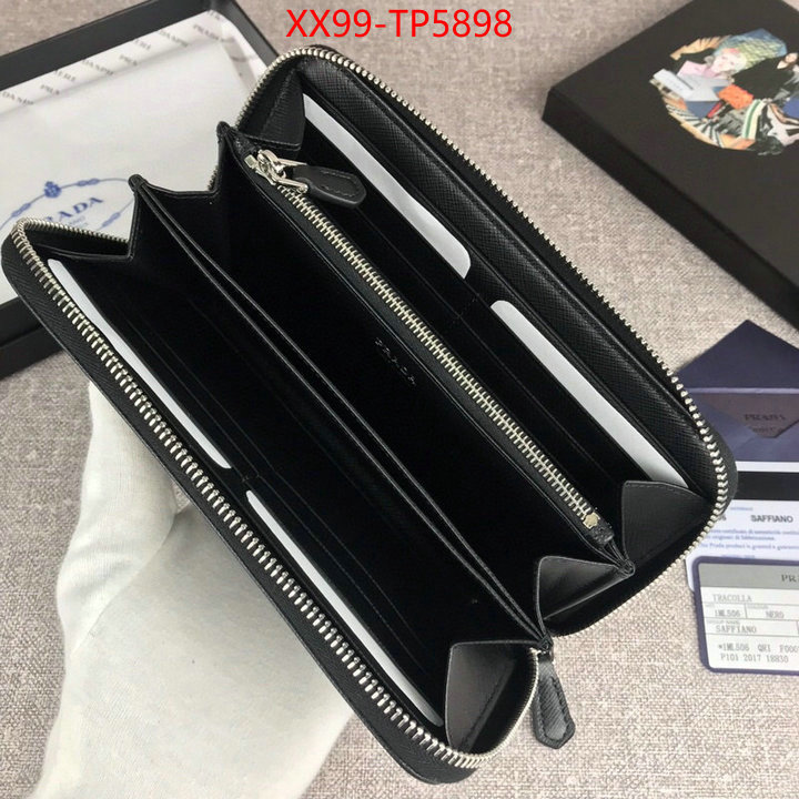 Prada Bags (TOP)-Wallet what is aaaaa quality ID: TP5898 $: 99USD