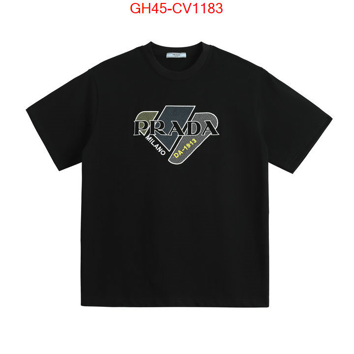 Clothing-Prada where can you buy a replica ID: CV1183 $: 45USD