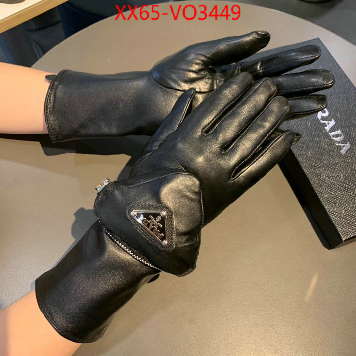 Gloves-Prada best quality designer ID: VO3449 $: 65USD