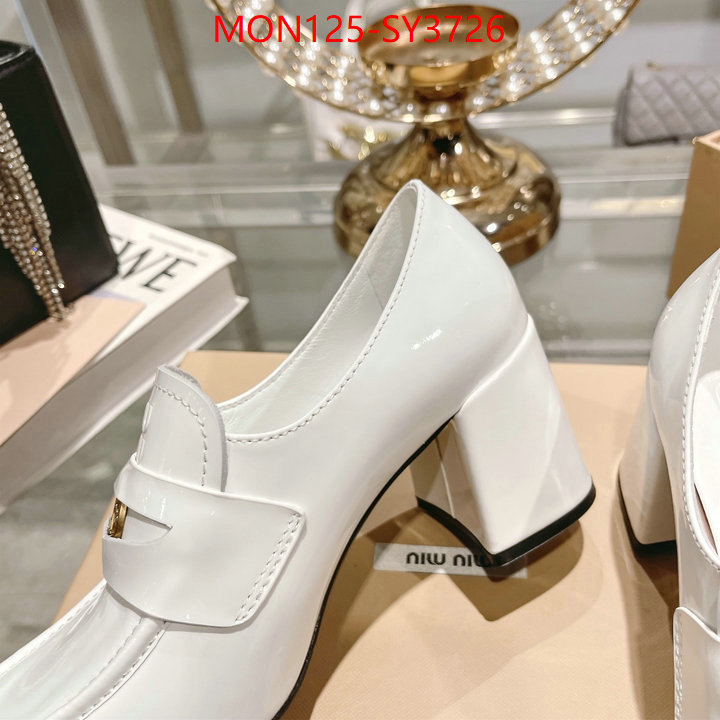 Women Shoes-Miu Miu high ID: SY3726 $: 125USD