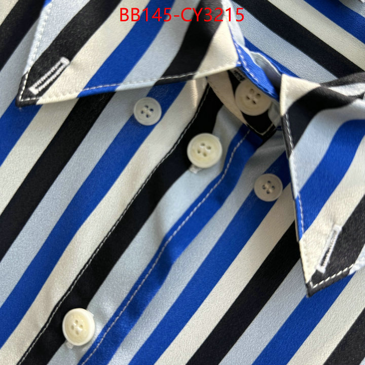 Clothing-Burberry replicas ID: CY3215 $: 145USD