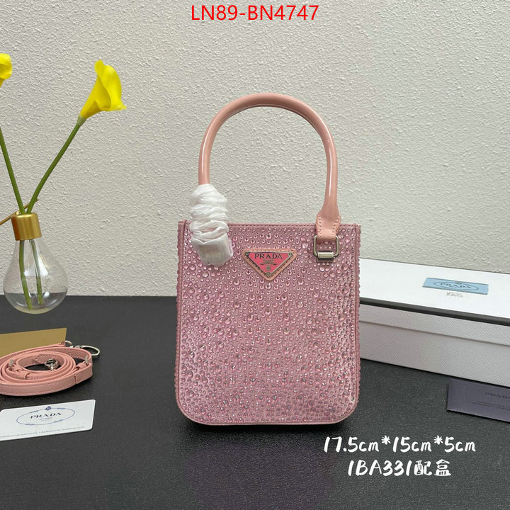 Prada Bags (4A)-Handbag- high ID: BN4747 $: 89USD