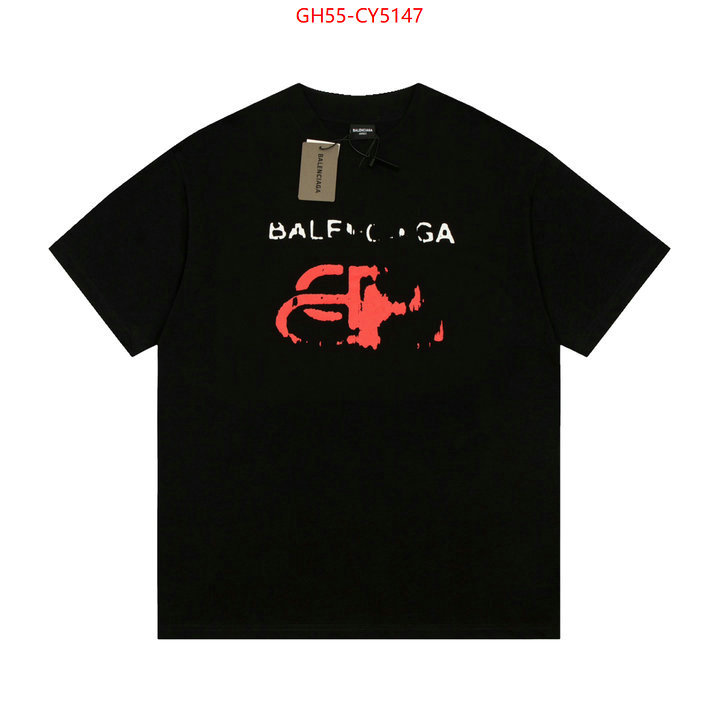 Clothing-Balenciaga sell high quality ID: CY5147 $: 55USD