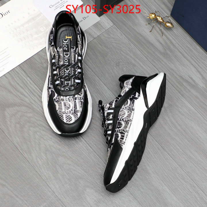 Men shoes-Dior perfect quality ID: SY3025 $: 105USD