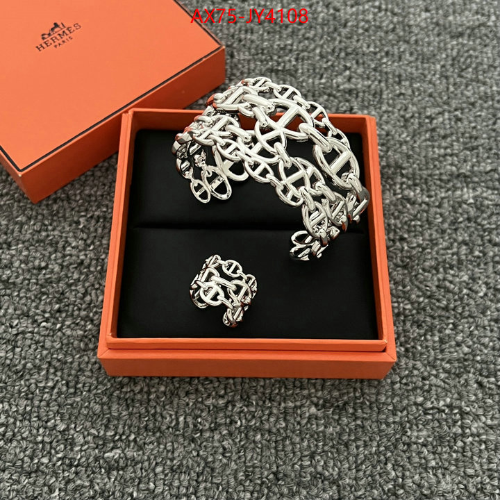 Jewelry-Hermes how quality ID: JY4108 $: 75USD