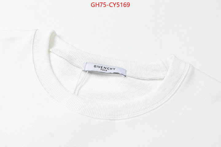 Clothing-Givenchy perfect quality ID: CY5169 $: 75USD