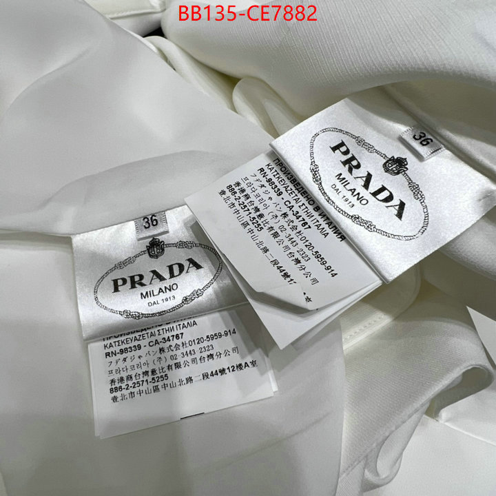 Clothing-Prada is it ok to buy replica ID: CE7882 $: 135USD