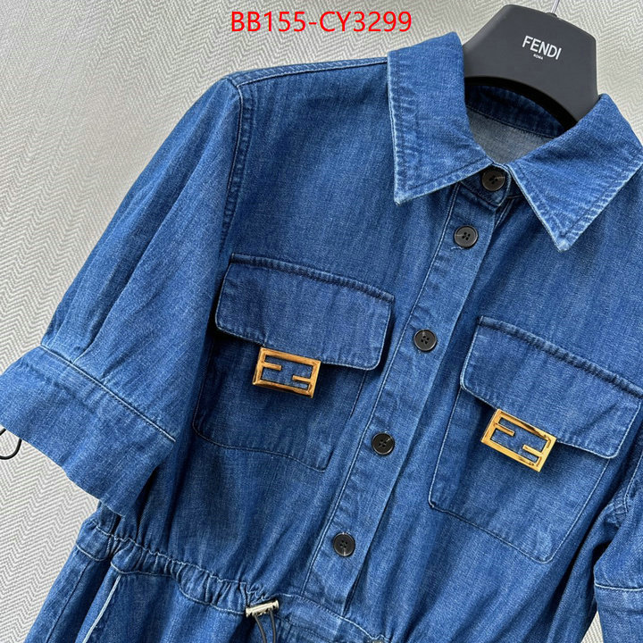 Clothing-Fendi buy best high-quality ID: CY3299 $: 155USD