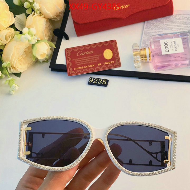Glasses-Cartier what's best ID: GY4385 $: 49USD