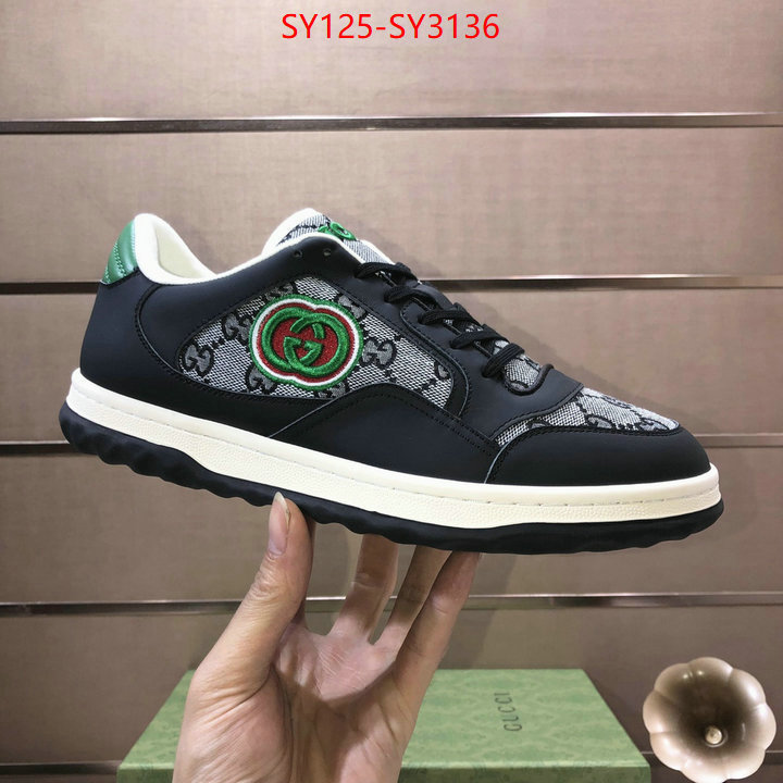 Men Shoes-Gucci find replica ID: SY3136 $: 125USD