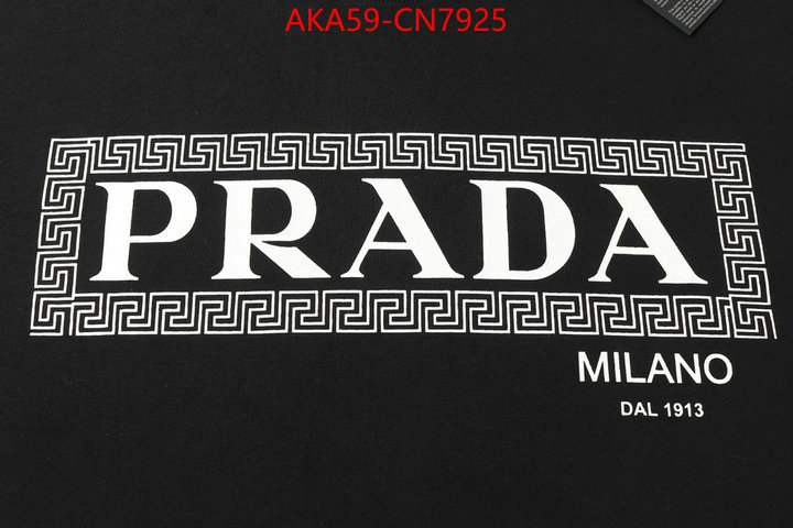 Clothing-Prada high quality designer replica ID: CN7925 $: 59USD