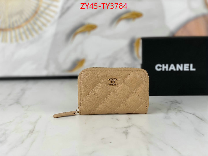 Chanel Bags(4A)-Wallet- luxury 7 star replica ID: TY3784 $: 45USD