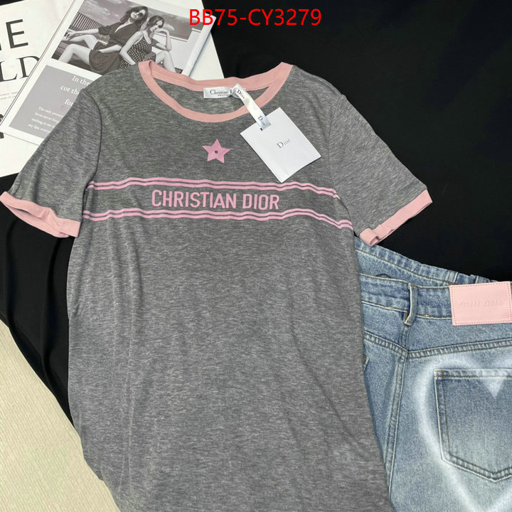 Clothing-Dior replcia cheap from china ID: CY3279 $: 75USD