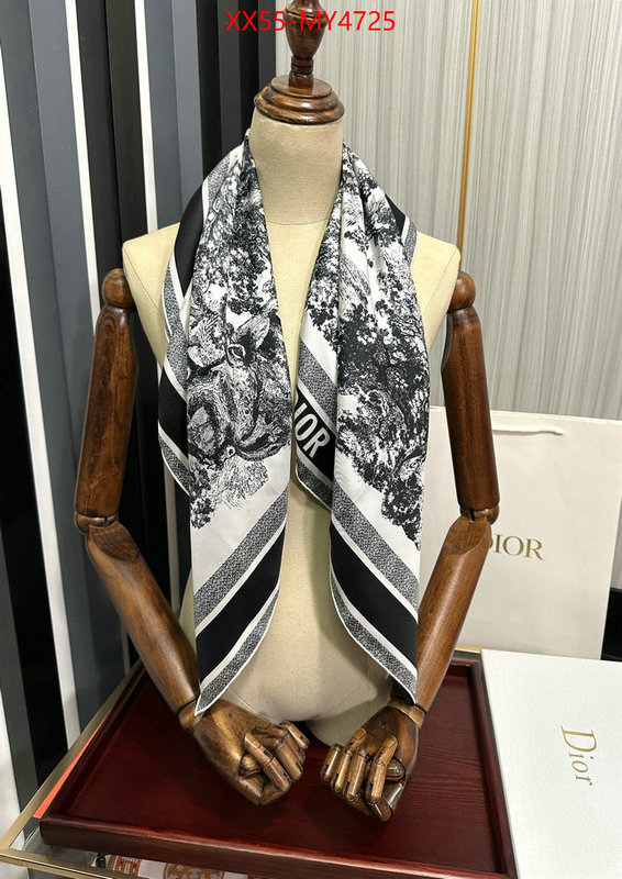 Scarf-Dior best fake ID: MY4725 $: 55USD