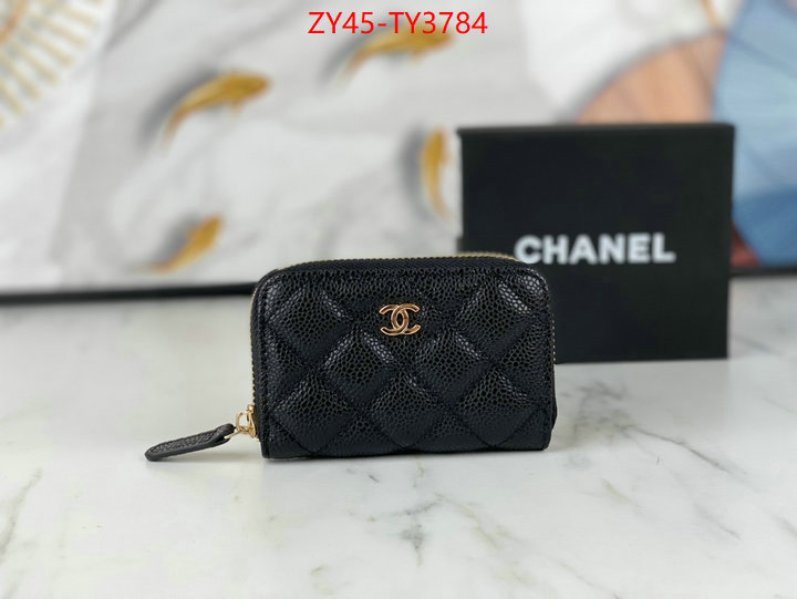 Chanel Bags(4A)-Wallet- luxury 7 star replica ID: TY3784 $: 45USD