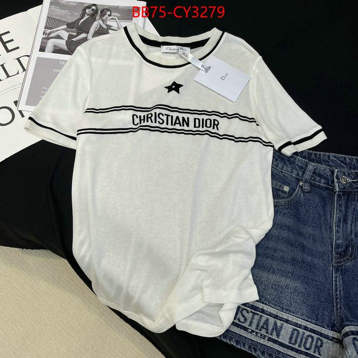 Clothing-Dior replcia cheap from china ID: CY3279 $: 75USD