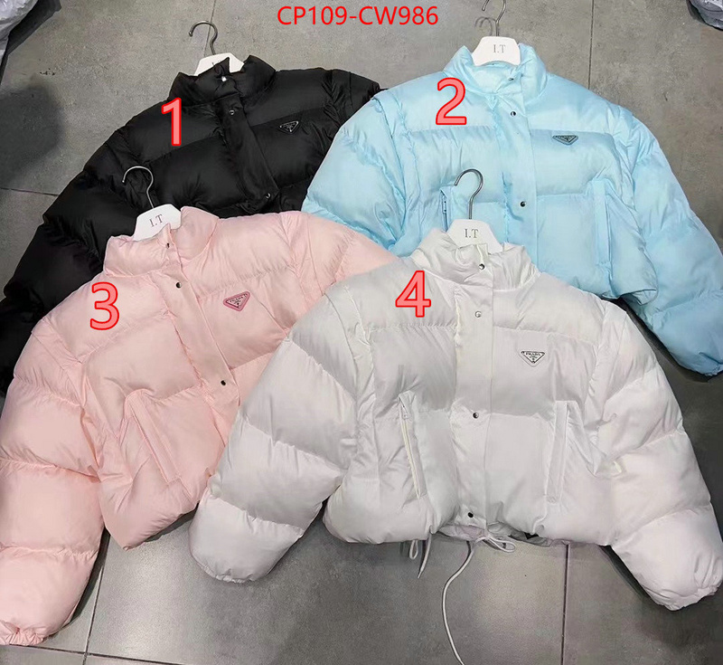 Down jacket Women-Prada are you looking for ID: CW986 $: 109USD