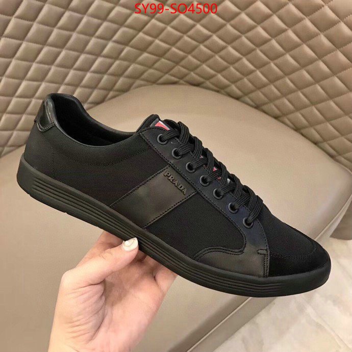 Men shoes-Prada customize the best replica ID: SO4500 $: 99USD