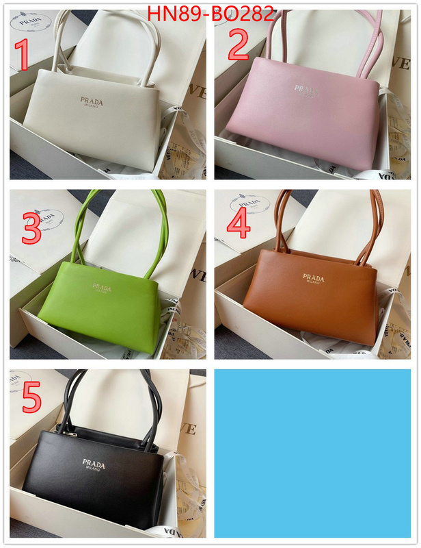 Prada Bags (4A)-Handbag- knockoff highest quality ID: BO282 $: 89USD