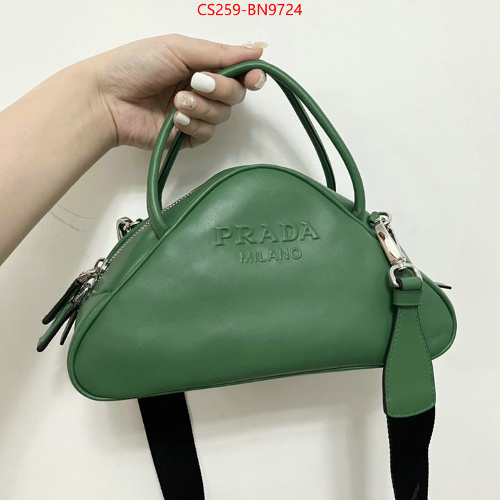 Prada Bags (TOP)-Diagonal- wholesale china ID: BN9724 $: 259USD