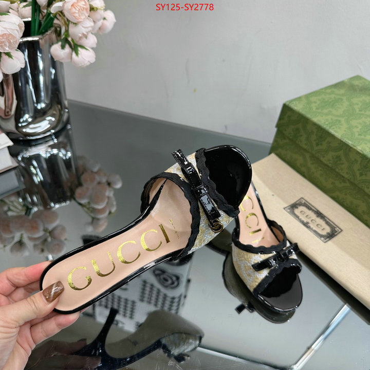 Women Shoes-Gucci replica 2023 perfect luxury ID: SY2778 $: 125USD