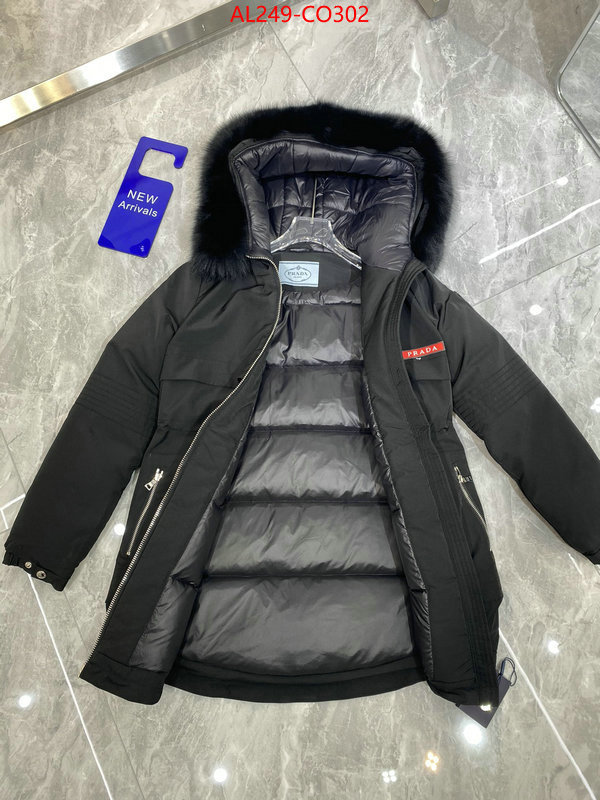 Down jacket Women-Prada practical and versatile replica designer ID: CO302 $: 249USD