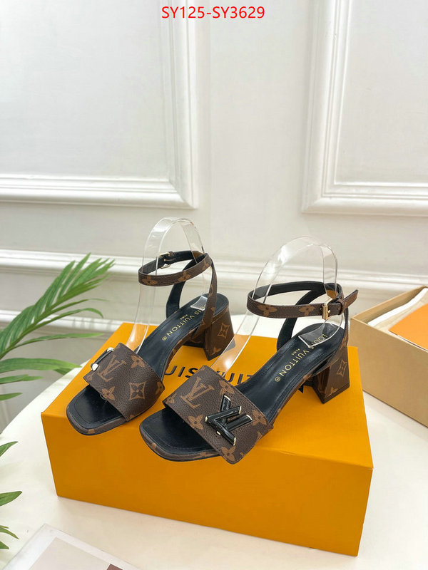 Women Shoes-LV replica sale online ID: SY3629 $: 125USD