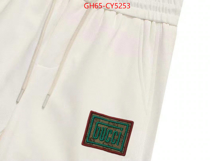 Clothing-Gucci hot sale ID: CY5253 $: 65USD