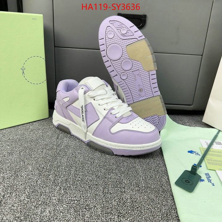 Women Shoes-Offwhite high quality aaaaa replica ID: SY3636 $: 119USD