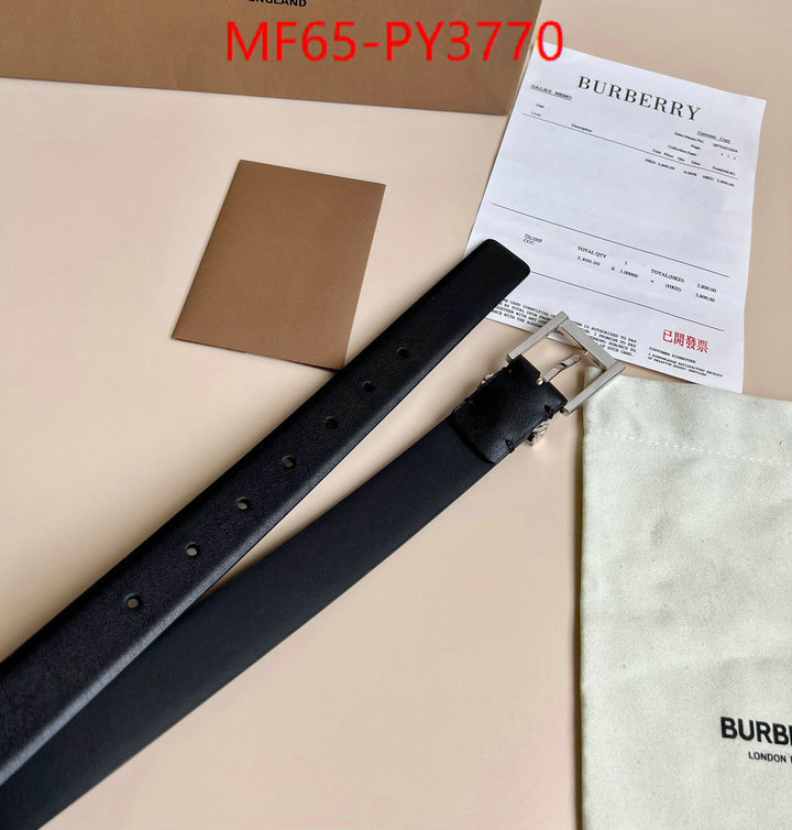 Belts-Burberry aaaaa+ replica ID: PY3770 $: 65USD